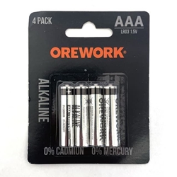 Pila alcalina AAA LR03 - 1,5 V - Imagen 1