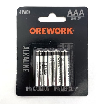 Pila alcalina AAA LR03 - 1,5 V - Imagen 1