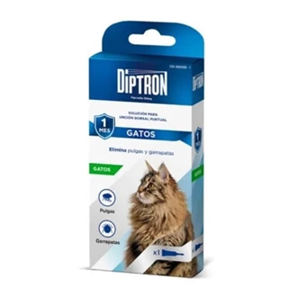 PIPETA DIPTRON  PARA GATOS - Imagen 1