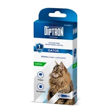 PIPETA DIPTRON  PARA GATOS - Imagen 1