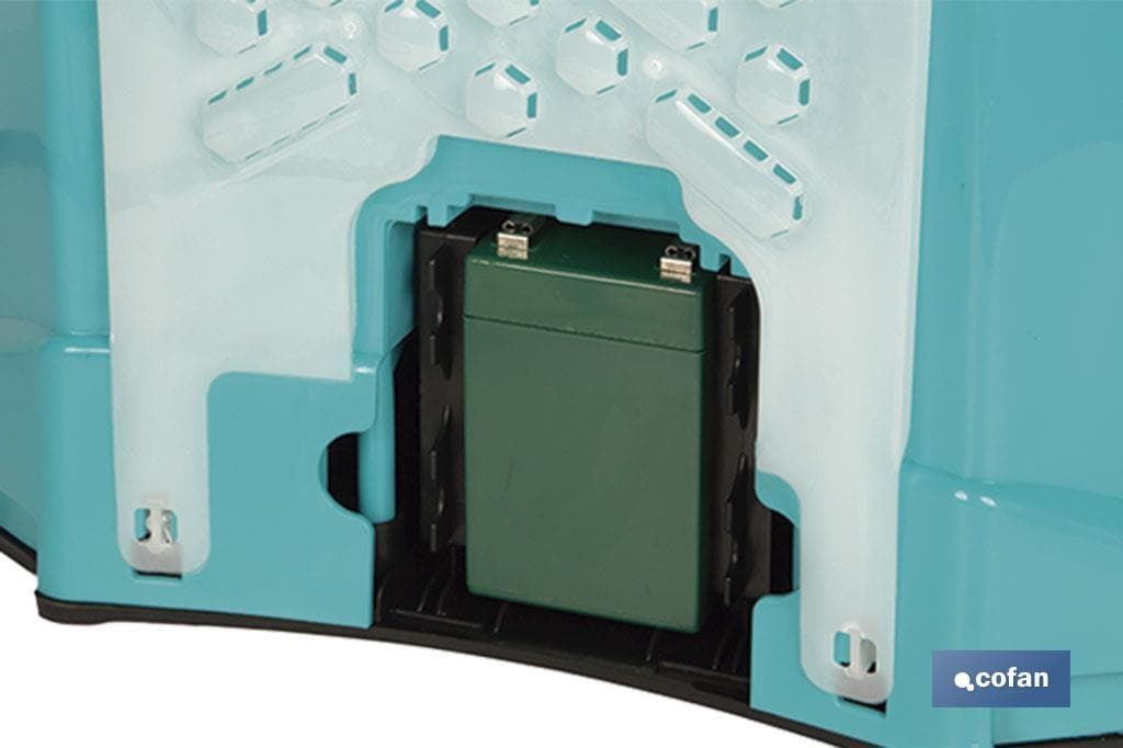 Pulverizador de espalda | Funcionamiento eléctrico y manual | Capacidad: 16 litros - Imagen 4