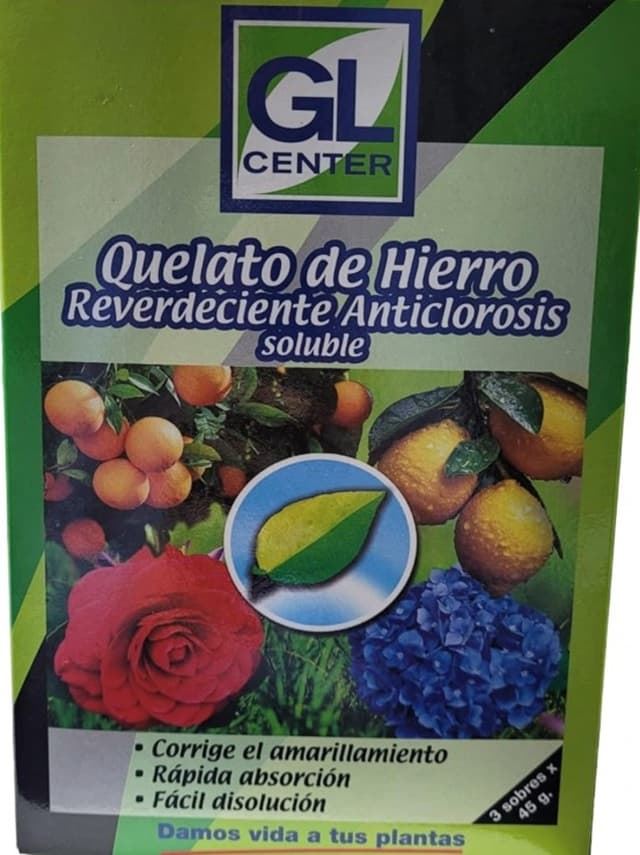 Quelato de hierro 135g - GL Center (3x4gr) - Imagen 1