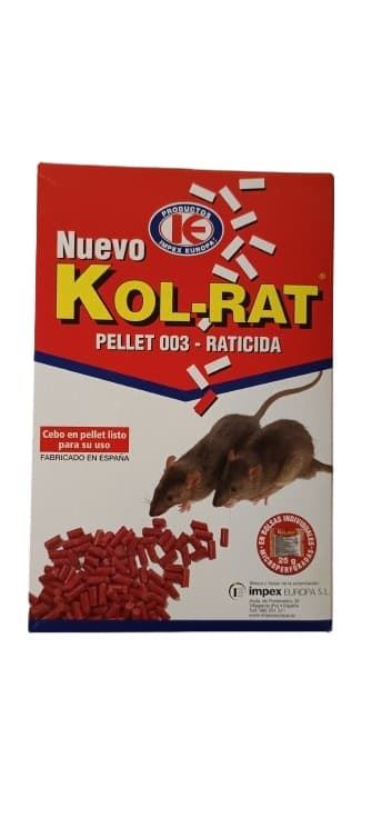 RATICIDA PELLET KOL-RAT 150GR - Imagen 1
