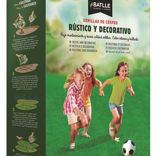 Semillas de Césped Rústico y Decorativo - Imagen 1