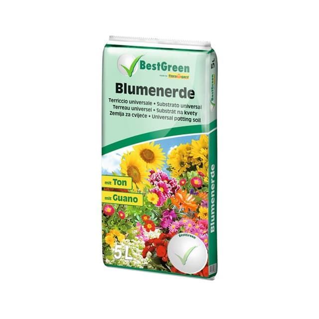 SUBSTRATO BLUMENERDE universal 20L abonado para enmacetar plantas de interior, balcón y contenedor - Imagen 1