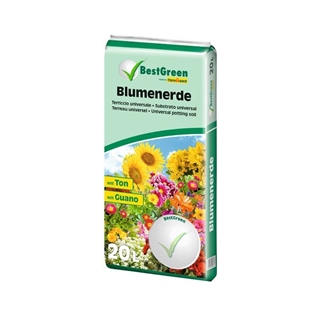 SUBSTRATO BLUMENERDE universal 20L abonado para enmacetar plantas de interior, balcón y contenedor - Imagen 1