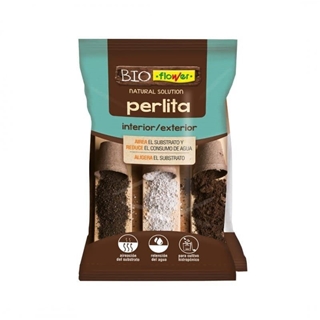 Substrato perlita 5L. Perlita de origen volcánico que mejora la aireación y el drenaje - Imagen 1