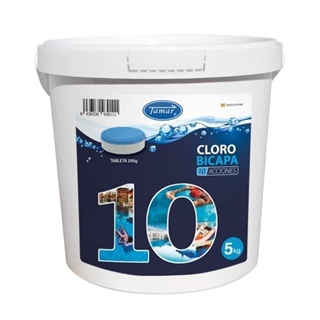 Tamar Cloro 10 Acciones Bicapa 5 Kg - Imagen 1