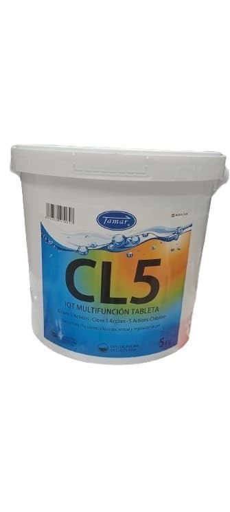 Tamar Cloro 5 Acciones Tabletas Multifunción de 200g - Imagen 1