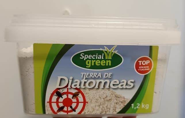 Tierra de Diatomeas 1.2kg. Special green. - Imagen 1