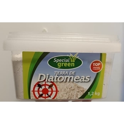 Tierra de Diatomeas 1.2kg. Special green. - Imagen 1