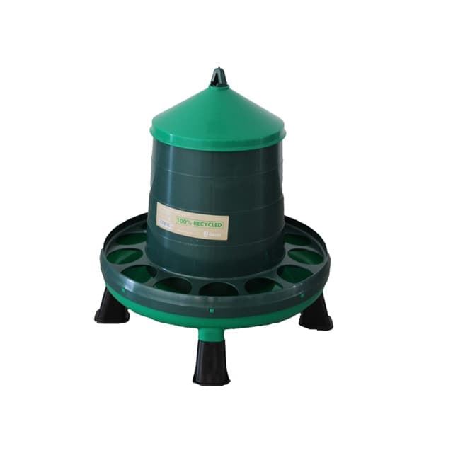 TOLVA AVES PLASTICO RECICLADO 12 KGS. CON PATAS - Imagen 1