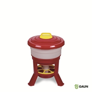 TOLVA IMPERIAL - 30 LTS. Comedero exterior grande de 30 litros para aves de corral y caza. - Imagen 1