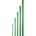 Tutor de acero plastificado, (Lote de 10uds.) 0.60/ 0.90/ 1.20/ 1.50/ 1.80/ 2.10. - Imagen 1